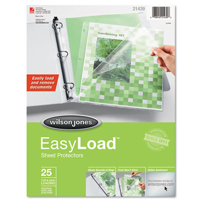 Acco Brands 21439 Wilson Jones EasyLoad Sheet Protector
