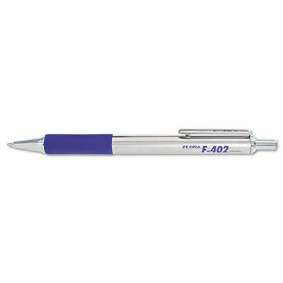 Zebra Pen Corp 29220 Zebra F-402 Retractable Ballpoint Pen