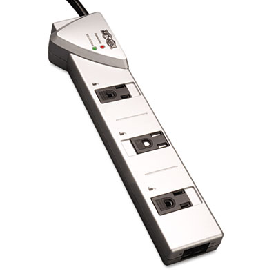 Tripplite TLP707TEL Tripp Lite Protect It! Series Double-Sided Surge Seven-Outlet Suppressor