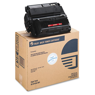 Troy 0281136001 Black MICR Toner Cartridge