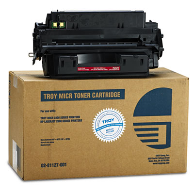 Troy 0281127001 Black MICR Toner Cartridge