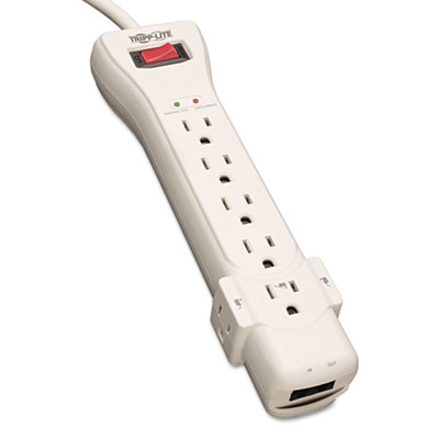 Tripplite SUPER7TEL Tripp Lite Protect It! Seven-Outlet Surge Suppressor