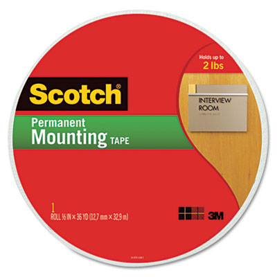 3M 110MR Scotch Permanent High-Density Foam Mounting Tape