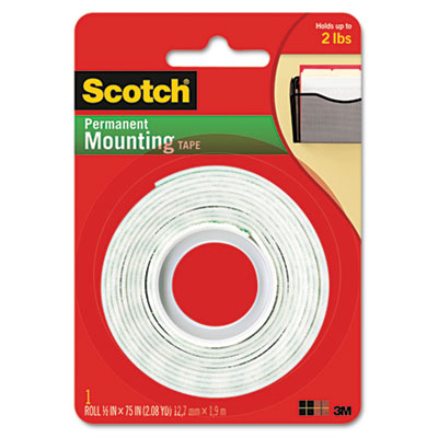 3M 110 Scotch Permanent High-Density Foam Mounting Tape