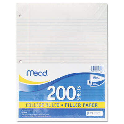 Mead 17208 Economical Filler Paper