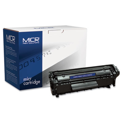 Micr Print Solutions 12AM Black MICR Toner Cartridge
