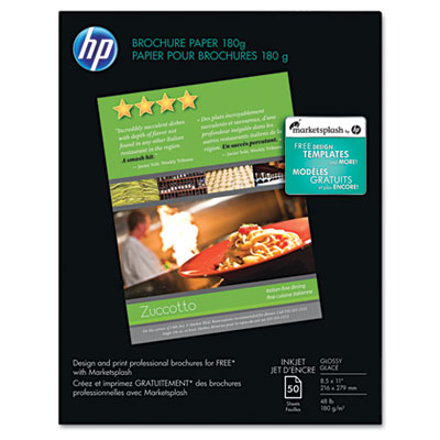 HP C6817A Inkjet Brochure Paper