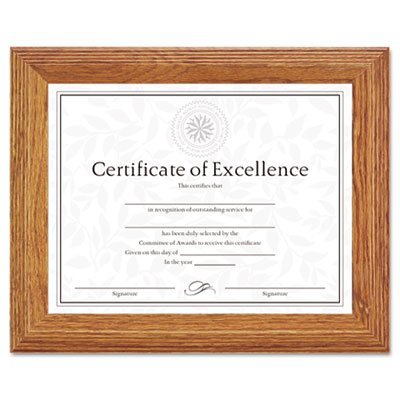 DAX 2703N8X Stepped Solid Wood Document/Certificate Frame