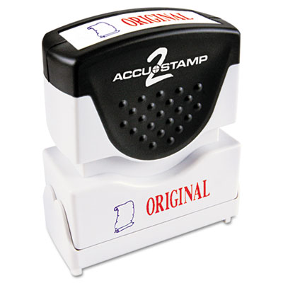 Cosco 035540 Accustamp2 Pre-Inked Shutter Stamp with Microban