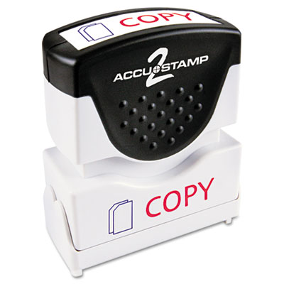 Cosco 035532 Accustamp2 Pre-Inked Shutter Stamp with Microban
