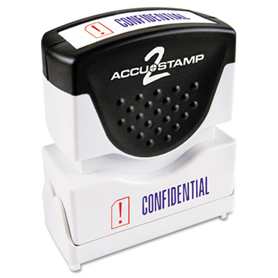 Cosco 035536 Accustamp2 Pre-Inked Shutter Stamp with Microban