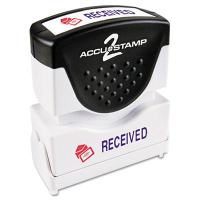 Cosco 035537 Accustamp2 Pre-Inked Shutter Stamp with Microban