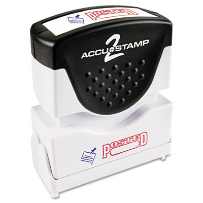 Cosco 035521 Accustamp2 Pre-Inked Shutter Stamp with Microban