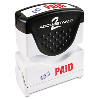 Cosco 035535 Accustamp2 Pre-Inked Shutter Stamp with Microban