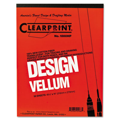 Chartpak 10001410 Clearprint Design Vellum Paper