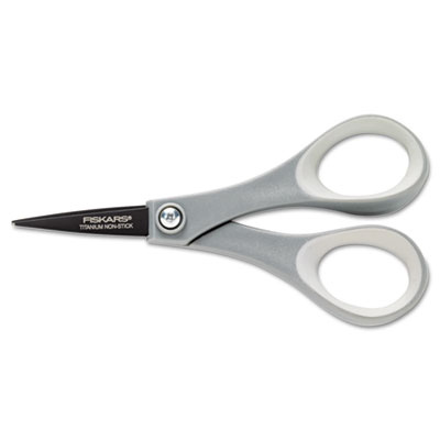 Fiskars 01005411 Performance Non-Stick Titanium Softgrip Scissors