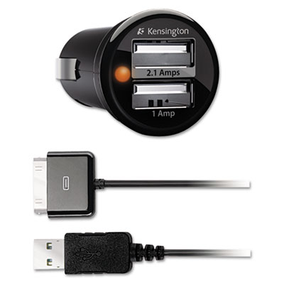 Kensington 33497 PowerBolt Duo Car Charger