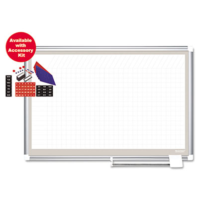 Bi-Silque Visual Communication Products CR1232830A MasterVision All Purpose Planner Board