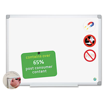 Bi-Silque Visual Communication Products CR1220030 MasterVision Earth Dry Erase Board