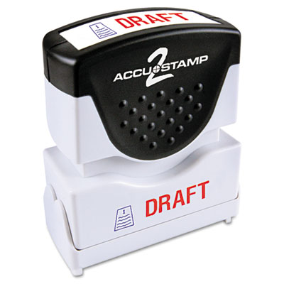 Cosco 035542 Accustamp2 Pre-Inked Shutter Stamp with Microban