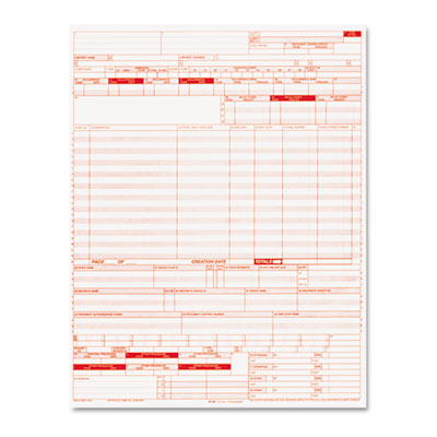 Paris Business Products 05108 Insurance Claim Forms