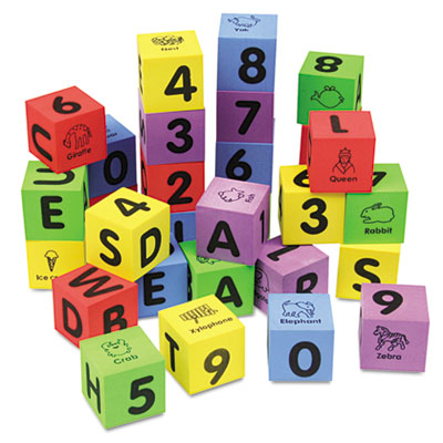 Xstamper 4416 Chenille Kraft WonderFoam Learning Blocks