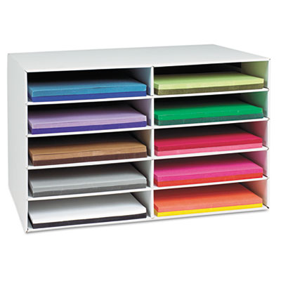 Pacon 001316 Classroom Keepers Construction Paper Storage Box