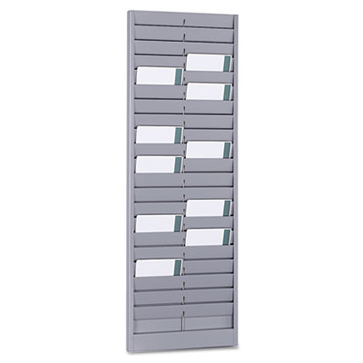 Mmf 20401 SteelMaster Swipe Card/Badge Rack
