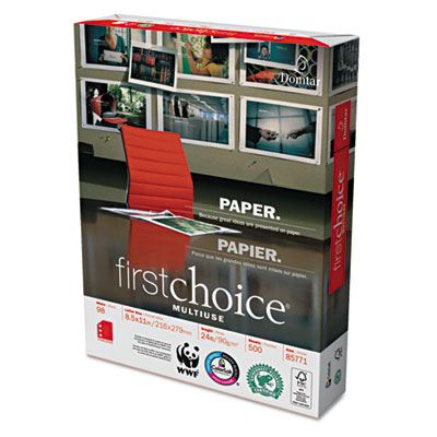 Weyerhaeuser Paper 85771 Weyerhaeuser Company First Choice MultiUse Premium Paper