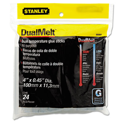 Troy GS20DT Stanley Bostitch Dual Temperature Glue Sticks