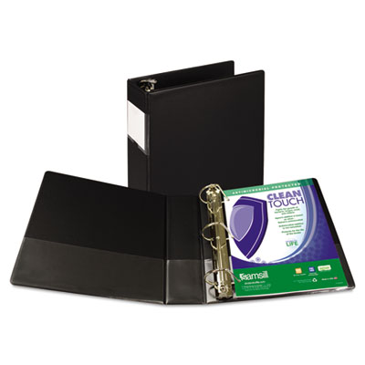 Samsill 16380 Clean Touch Locking D-Ring Antimicrobial Protected Binder