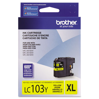 Brother LC103Y Black Ink Cartridge