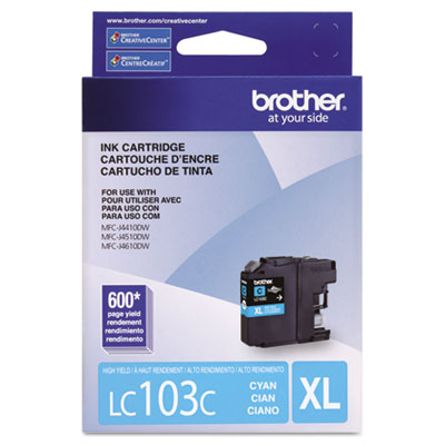 Brother LC103C Black Ink Cartridge