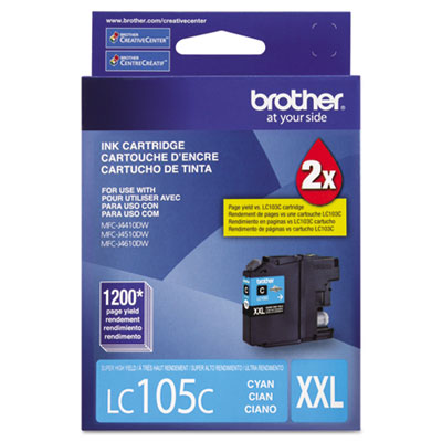 Brother LC105C Black Ink Cartridge