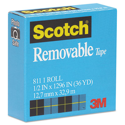 3M 811121296 Scotch Removable Tape