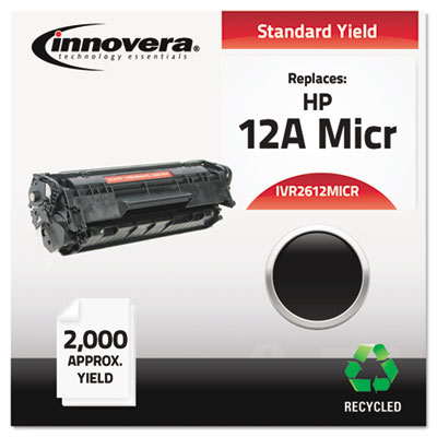 Innovera 2612MICR Black MICR Toner Cartridge