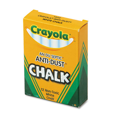 Binney &  Smith 501402 Crayola Anti-Dust Chalk