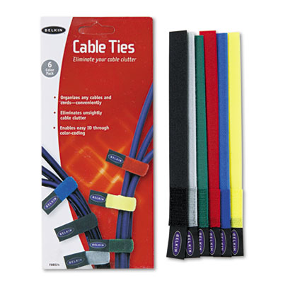 Belkin F8B024 Multicolored Cable Ties