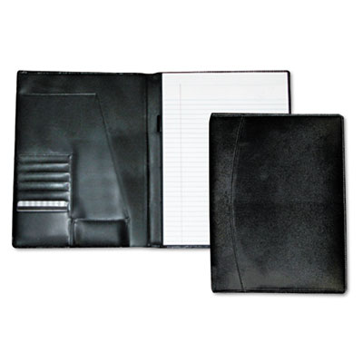 Buxton OC87795BK Classic Leather Pad Folio &  Writing Pad