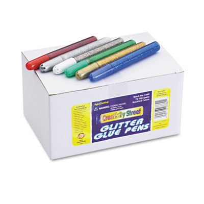 Xstamper 338000 Chenille Kraft Glitter Glue Pens