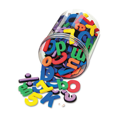 Xstamper 4357 Chenille Kraft WonderFoam Magnetic Alphabet Letters