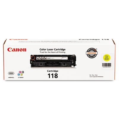 Canon 118 Yellow Toner Cartridge