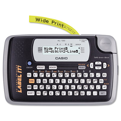 Casio KL120L KL120 Label Maker