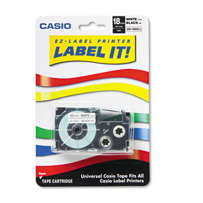 Casio XR18WES Labels