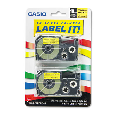 Casio XR18YW2S Labels