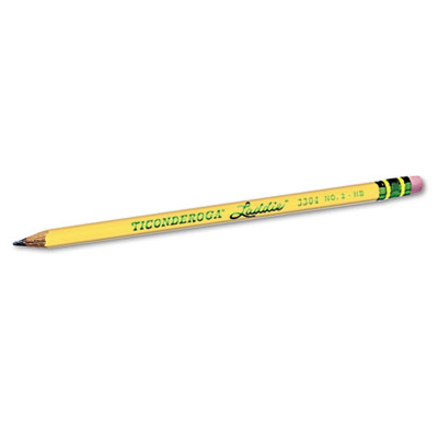 Dixon 13304 Ticonderoga Laddie Woodcase Pencil with Microban