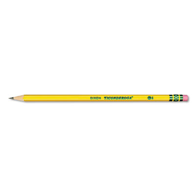 Dixon 13806 Ticonderoga Pre-Sharpened Pencil with Microban