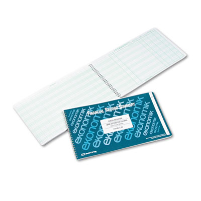 Ekonomik E20 Wirebound Check Register Accounting System