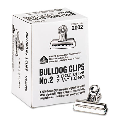 Elmers Products 2002 X-ACTO Bulldog Clips
