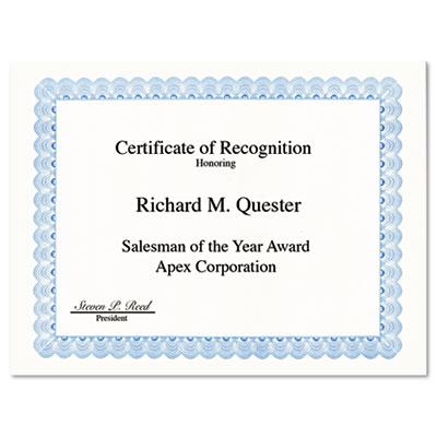 Geographics 20008 Archival Quality Parchment Certificates
